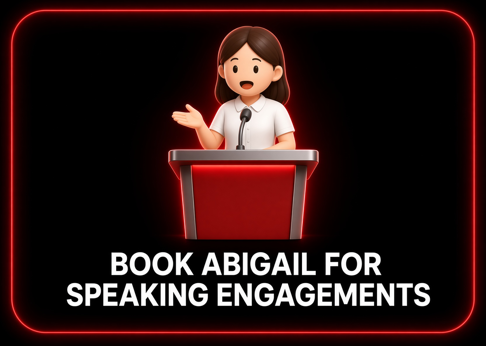 Book Abigail Smith from God's Truth Podcast for Speaking Engagements